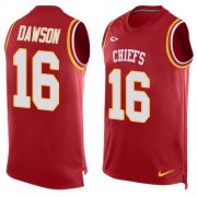 Wholesale Cheap Nike Chiefs #16 Len Dawson Red Team Color Men's Stitched NFL Limited Tank Top Jersey