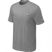 Wholesale Cheap Nike Philadelphia Eagles Chest Embroidered Logo T-Shirt Grey