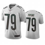 Wholesale Cheap Los Angeles Chargers #79 Trey Pipkins White Vapor Limited City Edition NFL Jersey