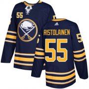 Wholesale Cheap Adidas Sabres #55 Rasmus Ristolainen Navy Blue Home Authentic Stitched NHL Jersey