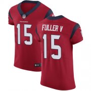 Wholesale Cheap Nike Texans #15 Will Fuller V Red Alternate Men's Stitched NFL Vapor Untouchable Elite Jersey