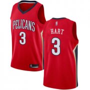 Wholesale Cheap Pelicans #3 Josh Hart Red Basketball Swingman Statement Edition Jersey