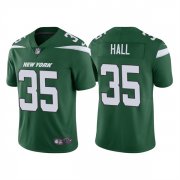Wholesale Cheap Men's New York Jets #35 Breece Hall 2022 Green Vapor Untouchable Limited Stitched Jersey