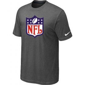 Wholesale Cheap NFL Sideline Legend Authentic Logo Dri-FIT Nike NFL T-Shirt Crow Grey