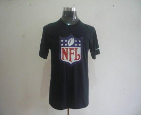 Wholesale Cheap Nike NFL Sideline Legend Authentic Logo Dri-FIT NFL Logo T-Shirt Black