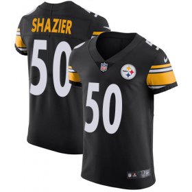 Wholesale Cheap Nike Steelers #50 Ryan Shazier Black Team Color Men\'s Stitched NFL Vapor Untouchable Elite Jersey