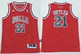 Cheap Chicago Bulls #21 Jimmy Butler Red Kids Jersey