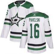Wholesale Cheap Adidas Stars #16 Joe Pavelski White Road Authentic Stitched NHL Jersey