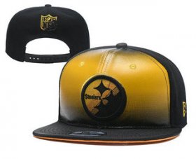 Wholesale Cheap Pittsburgh Steelers Snapback Ajustable Cap Hat YD 1