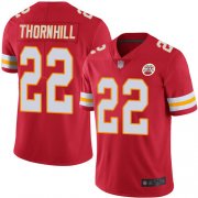 Wholesale Cheap Nike Chiefs #22 Juan Thornhill Red Team Color Men's Stitched NFL Vapor Untouchable Limited Jersey