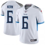 Wholesale Cheap Nike Titans #6 Brett Kern White Men's Stitched NFL Vapor Untouchable Limited Jersey