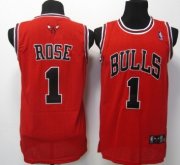 Wholesale Cheap Chicago Bulls #1 Derrick Rose Red Swingman Jersey