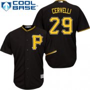 Wholesale Cheap Pirates #29 Francisco Cervelli Black Cool Base Stitched Youth MLB Jersey
