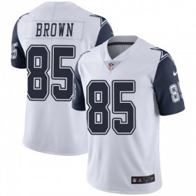 Wholesale Cheap Nike Cowboys #85 Noah Brown White Men\'s Stitched NFL Limited Rush Jersey