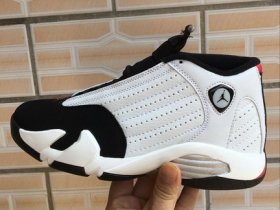 Wholesale Cheap Air Jordan 14 Retro Shoes White/black
