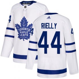 Wholesale Cheap Adidas Maple Leafs #44 Morgan Rielly White Road Authentic Stitched Youth NHL Jersey