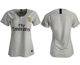 Wholesale Cheap Women\'s Paris Saint-Germain Blank Away Soccer Club Jersey