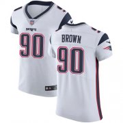 Wholesale Cheap Nike Patriots #90 Malcom Brown White Men's Stitched NFL Vapor Untouchable Elite Jersey
