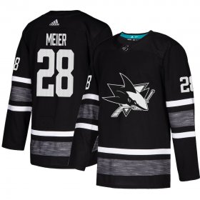 Wholesale Cheap Adidas Sharks #28 Timo Meier Black 2019 All-Star Game Parley Authentic Stitched NHL Jersey