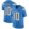 Wholesale Cheap Nike Chargers #10 Justin Herbert Electric Blue Alternate Men's Stitched NFL Vapor Untouchable Limited Jersey