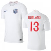Wholesale Cheap England #13 Butland Home Thai Version Soccer Country Jersey