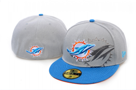 Wholesale Cheap Miami Dolphins fitted hats 09