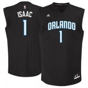 Wholesale Cheap Orlando Magic #1 Jonathan Isaac Black 2017 NBA Draft Pick Replica Jersey