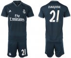 Wholesale Cheap Real Madrid #21 B.Mayoral Away Soccer Club Jersey