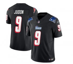 Wholesale Cheap Men\'s New England Patriots #9 Matthew Judon Black 2023 F.U.S.E. Vapor Limited Football Stitched Jersey