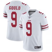 Wholesale Cheap Nike 49ers #9 Robbie Gould White Men's Stitched NFL Vapor Untouchable Limited Jersey