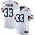 Wholesale Cheap Nike Bears #33 Jaylon Johnson White Alternate Men's Stitched NFL Vapor Untouchable Limited 100th Season Jersey