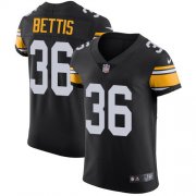 Wholesale Cheap Nike Steelers #36 Jerome Bettis Black Alternate Men's Stitched NFL Vapor Untouchable Elite Jersey