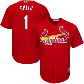 Wholesale Cheap Cardinals #1 Ozzie Smith Red Cool Base Stitched Youth MLB Jersey