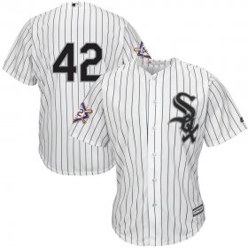 Wholesale Cheap Chicago White Sox #42 Majestic 2019 Jackie Robinson Day Official Cool Base Jersey White