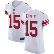 Wholesale Cheap Nike Giants #15 Golden Tate White Men's Stitched NFL Vapor Untouchable Elite Jersey