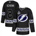 Cheap Adidas Lightning #2 Luke Schenn Black Authentic Team Logo Fashion 2020 Stanley Cup Champions Stitched NHL Jersey