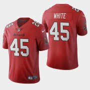 Wholesale Cheap Tampa Bay Buccaneers #45 Devin White Red Men's Nike 2020 Vapor Limited NFL Jersey