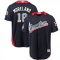 Wholesale Cheap Red Sox #18 Mitch Moreland Navy Blue 2018 All-Star American League Stitched MLB Jersey