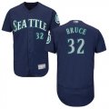 Wholesale Cheap Mariners #32 Jay Bruce Navy Blue Flexbase Authentic Collection Stitched MLB Jersey