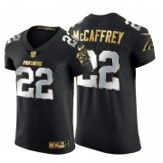 Wholesale Cheap Carolina Panthers #22 Christian McCaffrey Men's Nike Black Edition Vapor Untouchable Elite NFL Jersey