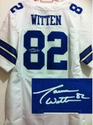 Wholesale Cheap Nike Cowboys #82 Jason Witten White Men's Stitched NFL Elite Autographed Jersey