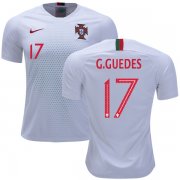 Wholesale Cheap Portugal #17 G.Guedes Away Soccer Country Jersey