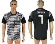 Wholesale Cheap Germany #7 Draxler Black Soccer Country Jersey