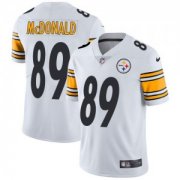 Wholesale Cheap Men's Nike Pittsburgh Steelers #89 Vance McDonald White Vapor Untouchable Limited Player NFL Jersey