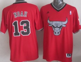 Wholesale Cheap Chicago Bulls #13 Joakim Noah Revolution 30 Swingman 2013 Christmas Day Red Jersey