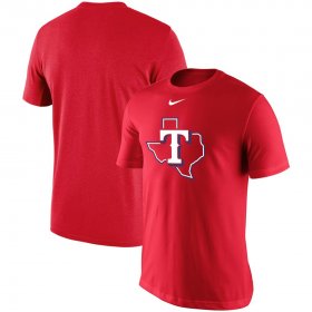 Wholesale Cheap Texas Rangers Nike Batting Practice Logo Legend Performance T-Shirt Red