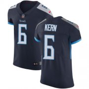 Wholesale Cheap Nike Titans #6 Brett Kern Navy Blue Team Color Men's Stitched NFL Vapor Untouchable Elite Jersey