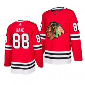 Wholesale Cheap Chicago Blackhawks #88 Patrick Kane 2019-20 Adidas Authentic Home Red Stitched NHL Jersey