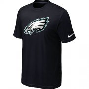 Wholesale Cheap Nike Philadelphia Eagles Sideline Legend Authentic Logo Dri-FIT NFL T-Shirt Black