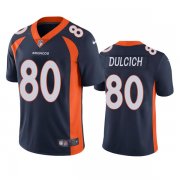 Wholesale Cheap Men's Denver Broncos #80 Greg Dulcich Navy Vapor Untouchable Stitched Jersey